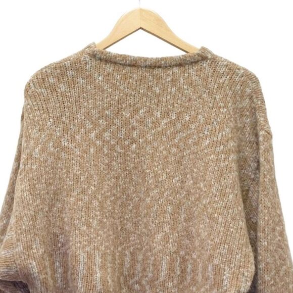 Atelier Delphine Baby Alpaca Melange Balloon Sleeve Sweater in Bambi Size XS/S - Picture 11 of 15